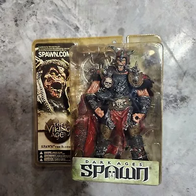 McFarlane Dark Ages Spawn The Viking Age Series 22 Action Figure Bloodaxe 2002 • $38.98