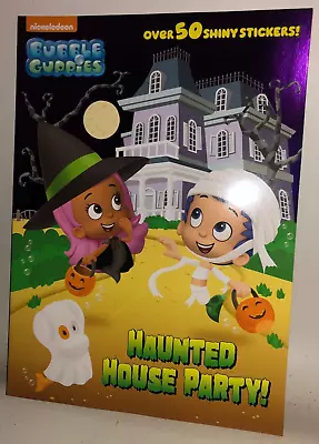 NOS Nickelodeon Bubble Guppies Sticker Book  Haunted House Party  Halloween '15 • $8.99