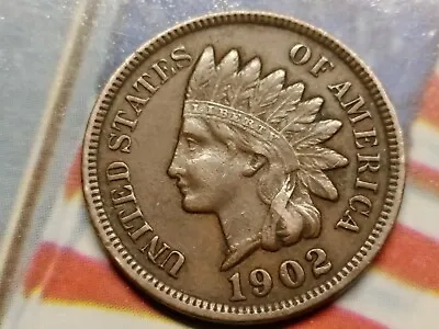 $15 • Buy 1902 USA 🏹 INDIAN HEAD ONE CENT United States Of America Lady Liberty  🧐 