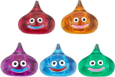 Dragon Quest Smile Slime Clear Magnet Set Of 5 Pieces Colorful EP1989 JAPAN NEW • $41.65