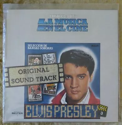 ELVIS PRESLEY Historia De La Musica En El Cine 12  Vinyl SPAIN Import 2-90.003 • $19.95