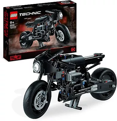 LEGO 42155  Technic THE BATMAN – BATCYCLE™ Batman’s Motorcycle Building Toy Set • $69.95