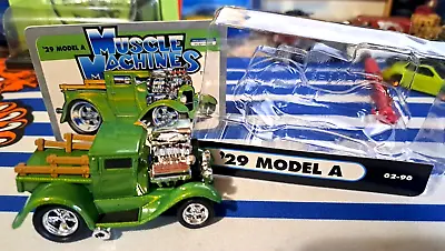 Loose-Muscle Machines  1929 Ford-'29 Model A  Hot Rod-Green • $4.99