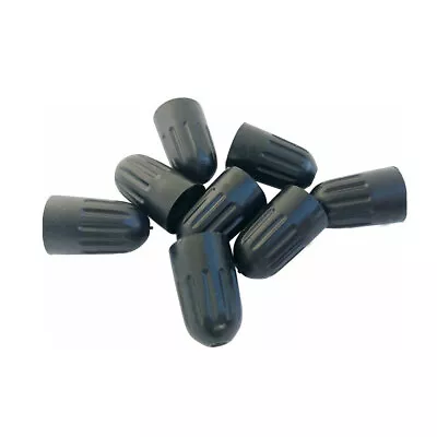 10pcs/Set BLACK Cone Style Plastic Tire/Rim Valve Stem/Wheel Dust Cover Caps • $5.99