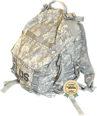 MOLLE II Army Ranger 3 Day Patrol Pack W/ Flexi Stiffener FoamCore Backing ACU • $27