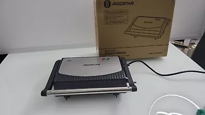 £29.40 • Buy Aigostar Panini Maker 300000ywu Stainless Steel Black
