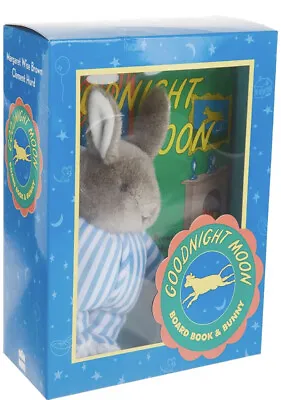 $24.95 • Buy Goodnight Moon Board Book & Bunny Gift Box Set NEW Baby Shower Harper Collins