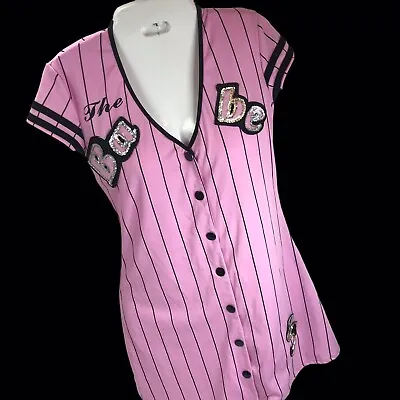 The Babe Baseball Sexy Halloween Top Costume Sleep Shirt Dreamgirl Size S • $13.97