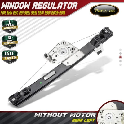 $30.39 • Buy Rear Left Window Regulator For BMW E90 E91 318i 320i 325i 330i 335i Sedan Wagon