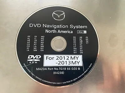 2009 2010 2011 2012 MAZDA 5 6 CX9 RX8 GPS Navigation DVD West Coast 2012-2013🟠 • $149.95