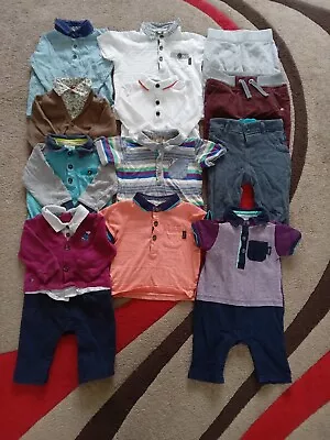 Baby Boy Ted Baker  Clothes Bundle 0-3 3-66-9 9-12 Months  • £16