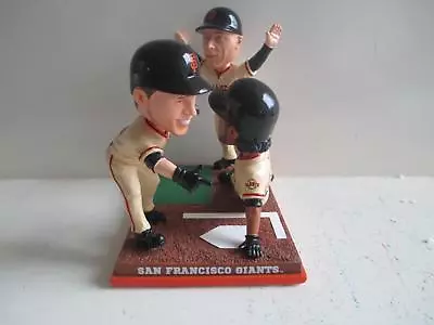 Pagan Flannery & Scutaro Giants TRIPLE Bobble FOCO Bobblehead • $224.95