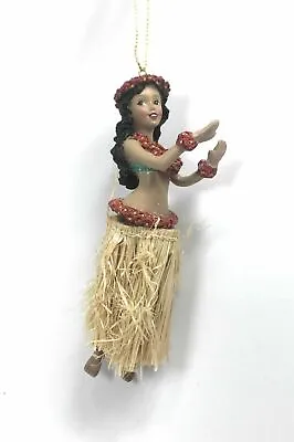 Hawaiian Hula Dancer Hand Movements Christmas Tree Ornament • $14.95