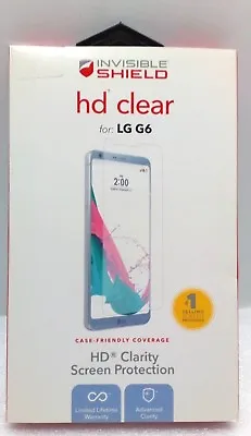 ZAGG Invisible Shield HD Clear Screen Protector For LG G6 • $9.99