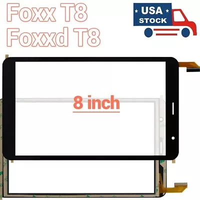 8  Touch Screen Digitizer Glass Panel Replacement For Foxx T8 Tablet Foxxd T8 3G • $14.36