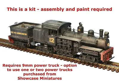 N Scale Class C Shay Locomotive Shell Kit By Showcase Miniatures (5016) • $221