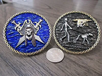 Navy Seal Team Six K9 Blue Squadron SEALS DEVGRU Challenge Coin  • $20.99