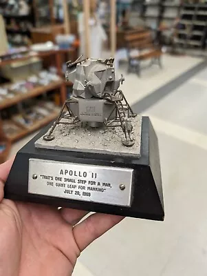 Vintage Apollo 11 Lunar Moon Lander Module NASA Model Figure Collector Pewter • $69