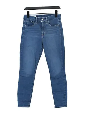 Gap Women's Jeans W 28 In Blue Cotton With Elastane Polyester Skinny • £8.30