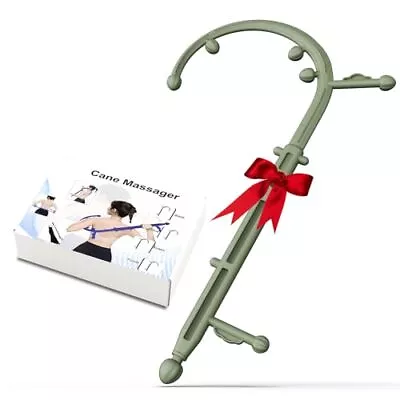 Back And Neck Massager Trigger Point Handheld Massage Stick Self Massage Hook • $17