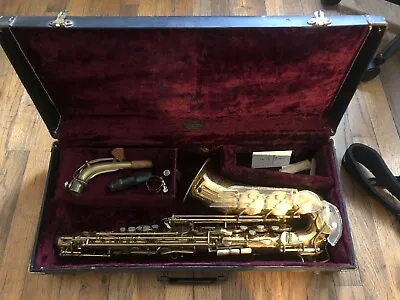 Vintage 1958 Julius Keilwerth  Alto Saxophone With Case And Post-NY Meyer M.P.  • $1100