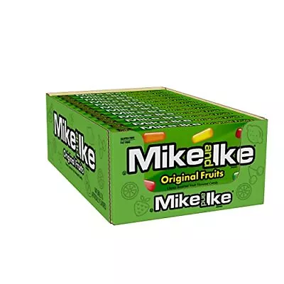 Mike And Ike Candy Original Fruits 5oz Theater Box Pack Of 12 • $24.21