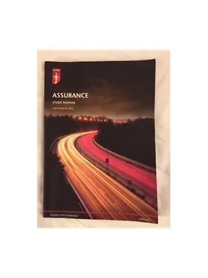 ICAEW Assurance Study Manual 2016 By ICAEW Book The Cheap Fast Free Post • £3.99