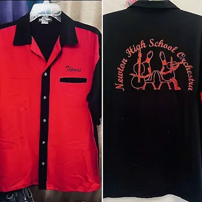 Vintage 80s 90s Mens KING LOUIE Rockabilly Bowling Shirt M ‘Thomas’ • $43