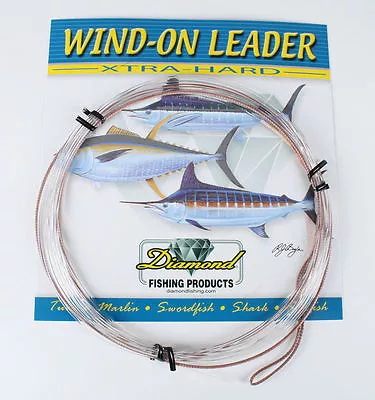 Momoi X-Hard Wind-on Leaders Mono | 25 Feet | Pick Line Class | Free Ship • $24.99