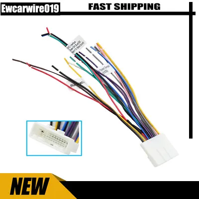 For 2008-2015 Subaru WRX Radio Install Wiring Harness W/ Steering Wheel Control • $12.99