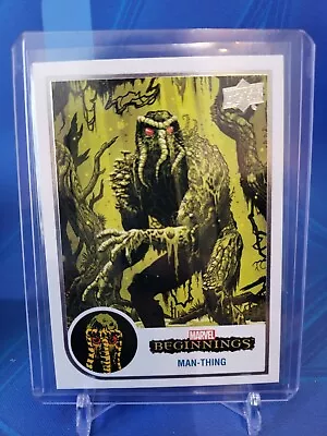 Marvel Beginnings Trading Card Man-Thing Base • $1.50