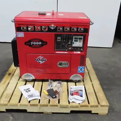 Tahoe TPI7000LXH 7000 Watt Stand By Diesel Generator 0 Hours Tested • $2999.99