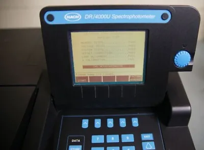 HACH DR 4000U Spectrophotometer • $450