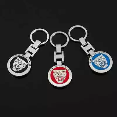 Jaguars Head Double-Sided Metal Alloy Key Ring(1only)  • $12.95