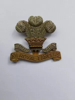 XII Royal Lancers Cap Badge With Slider • £9.99