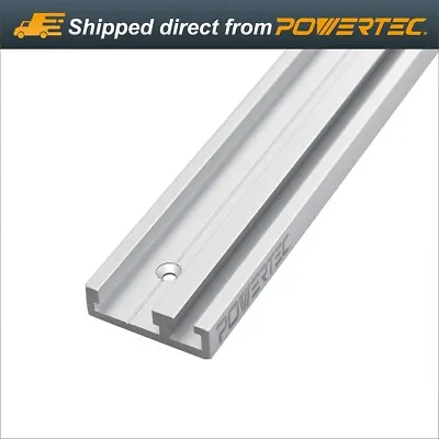 POWERTEC 48  Aluminum Combo T-Track Miter Track  Dual Track Rail (71365) • $37.99