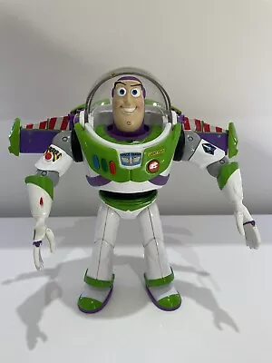 Buzz Lightyear Disney Pixar Toy Story Action Figure 2014 Talking & Lights Up  • $26