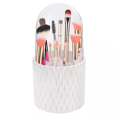 Makeup Brush Holder 360 Rotating Makeup Organizer 5 Slot Makeup Brushes Cup Pen  • $17.85