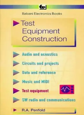 Test Equipment Construction (BP)-R. A. Penfold • £3.83