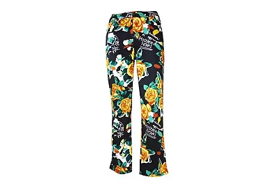 Moschino Jeans Vintage Floral Flower Print Pants Trousers 90s • $65