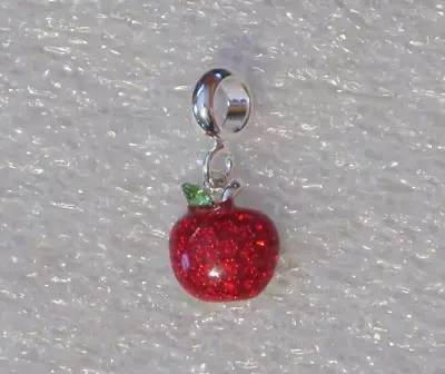 NEW DaVinci Beads & Charms Interchangeable Jewelry - Red Apple DB92-11 • $8