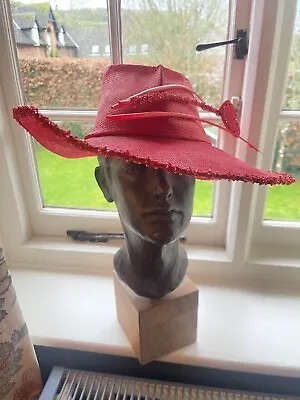 Custom Made Love Heart Wedding Hat • £60