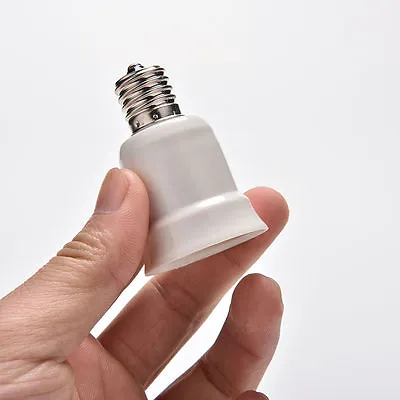 E17 To E27 Socket Base LED Halogen CFL Light Bulb Adapter Converter Holder 'yu • $1.28
