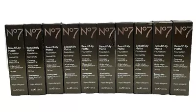 No 7 Beautifully Matte Foundation SPF 15 (30ml/1fl.oz) You Pick New • $26.99