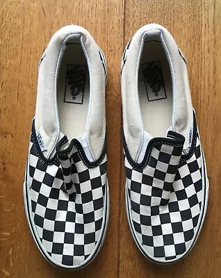VANS Checkerboard Classic Slip-on Shoes US W Size 8.5 20 Years Old • £20