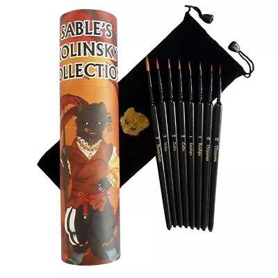 Sable's Kolinsky Colllection Brush Set 8 Brushes) (AOS 40k Star Wars) Minature • £44.98