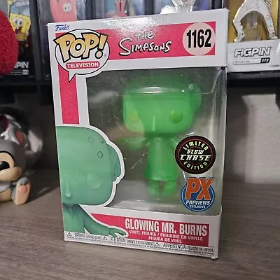 Funko Pop The Simpsons Glowing Mr. Burns PX Glow Chase  • $26