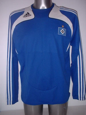 SV Hamburger Training Adidas Adult Medium Football Shirt Warmup Trikot Soccer • £39.99