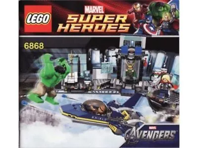 NEW INSTRUCTIONS ONLY LEGO HULK HELICARRIER BREAKOUT 6868 Batman • $5.98