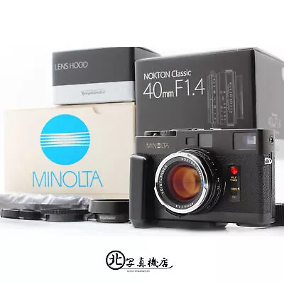 [Top MINT In BOX W/HOOD] MINOLTA CLE Rangefinder Body NOKTON 40mm F1.4 FromJAPAN • $1449